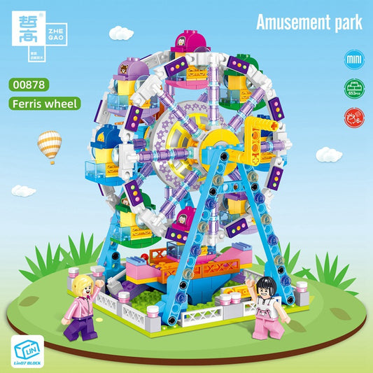 Zhe Gao Amusement Park Ferris Wheel Blocks
