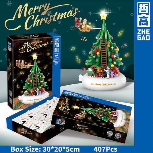 Christmas Tree Mini Blocks 407Pcs
